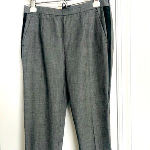 JCrew Martie plaid tuxedo pants  sz4